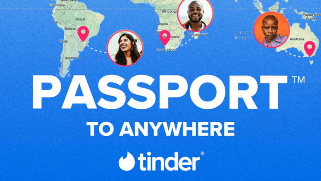 Tinder passport to change location