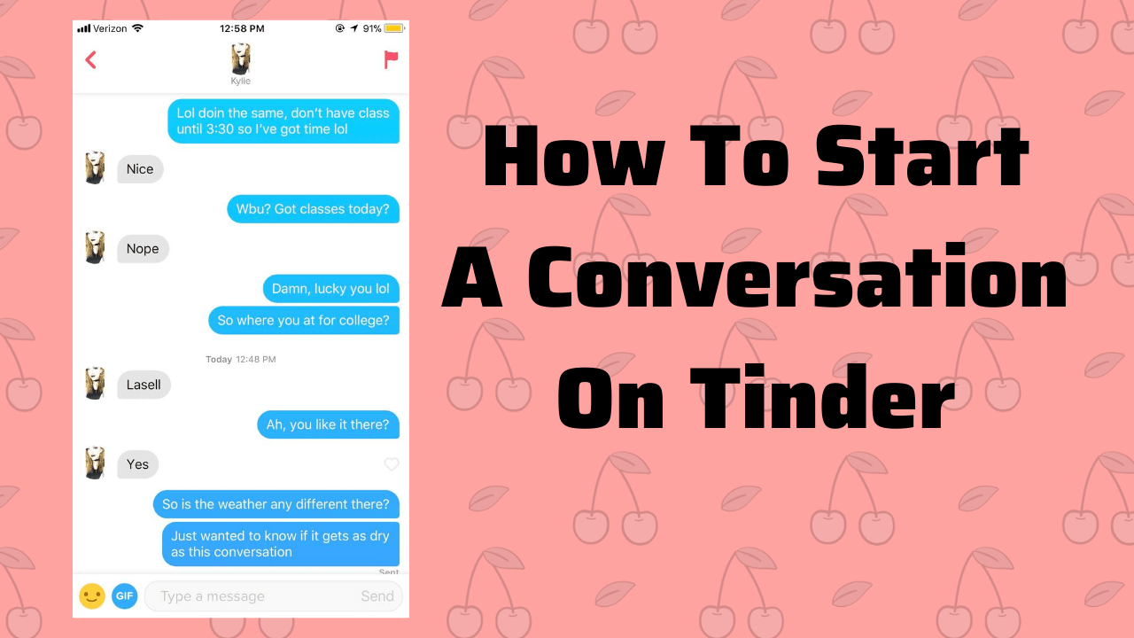 How To Start A Conversation On Tinder - Follow These Tips - Dating App ...