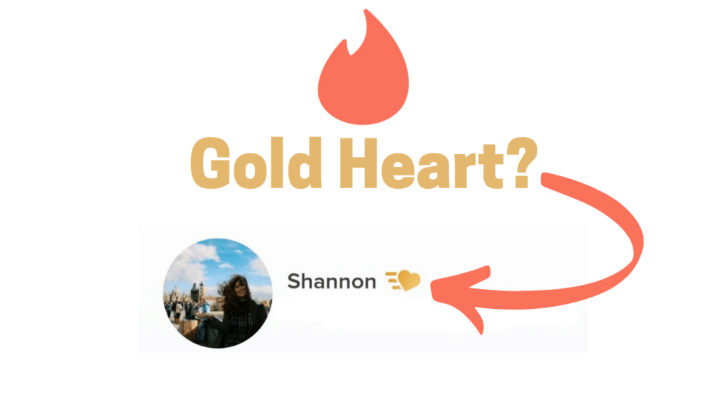 what does the golden heart mean on snapchat