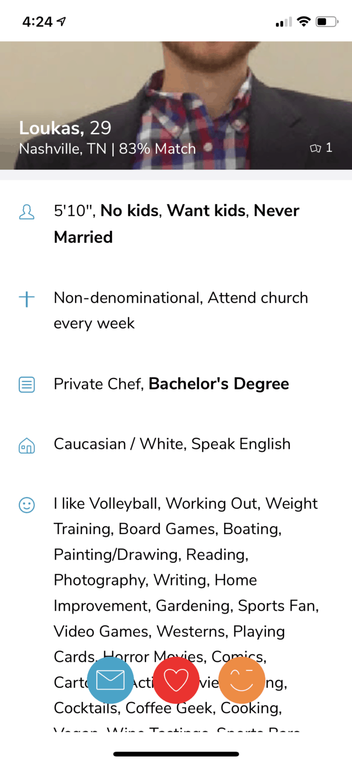 What Does The Heart And Wink Mean On Christian Mingle? Dating App World